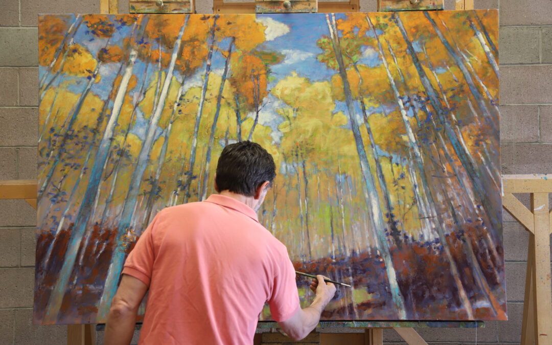 Rick Stevens’ discusses what inspires his exquisite landscape paintings